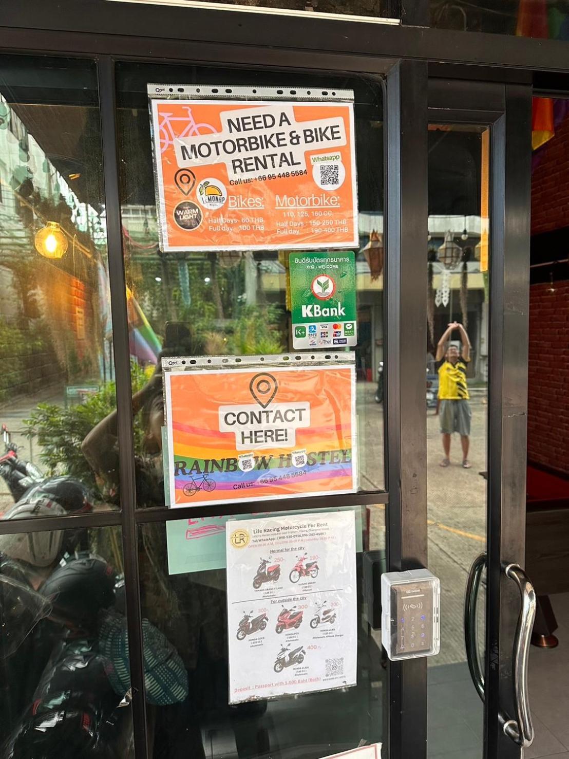 Rainbow Hostel Chiang Mai Bagian luar foto